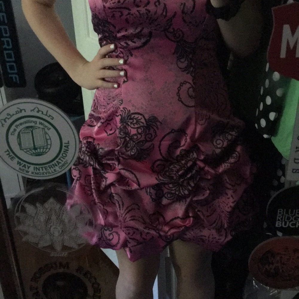 ruby rox pink cocktail dress. - Picture 3 of 4